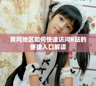 黄冈地区如何快速访问B站的便捷入口解读