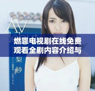 燃罪电视剧在线免费观看全剧内容介绍与精彩看点解析