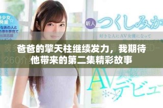 爸爸的擎天柱继续发力，我期待他带来的第二集精彩故事