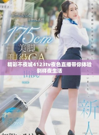 精彩不夜城4123tv夜色直播带你体验别样夜生活