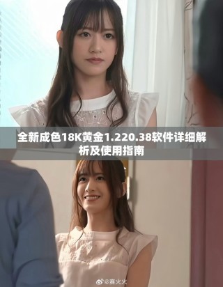 全新成色18K黄金1.220.38软件详细解析及使用指南